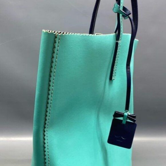 Kate Spade Scalloped Edge Leather Tote Bag - Picture 8 of 10